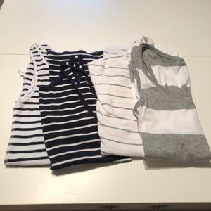Bundle of 4 tank tops (3 Gap, 1 Old Navy)